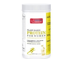 MOM & GIGGLES Plant Protein Powder For Women Banana Flavour (Trial Pack)