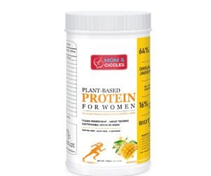 MOM & GIGGLES Plant Protein Powder For Women Mango Flavour (Trial Pack)